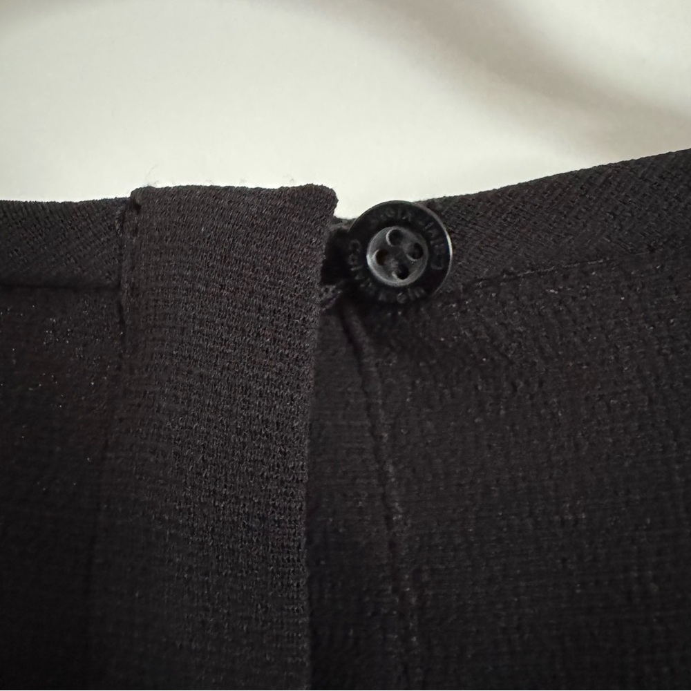 Calvin Klein Black Mesh Detail Dress, 4 - Picture 6 of 12